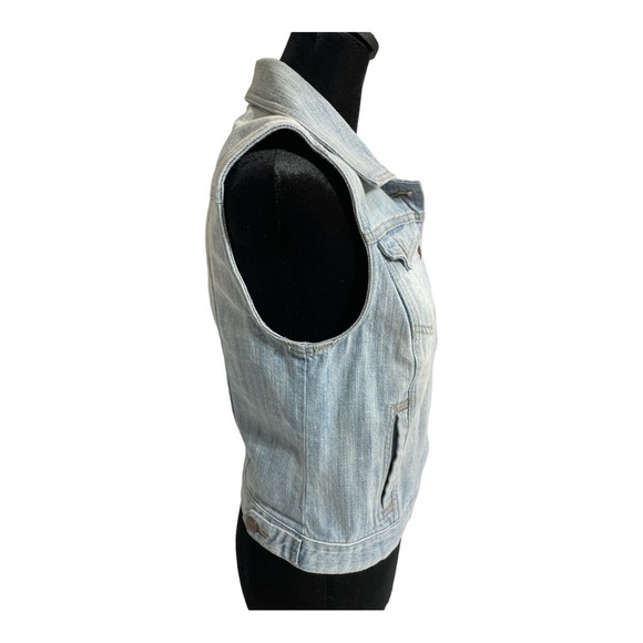 LOFT Denim vest vintage blue size XS - Picture 4 of 16